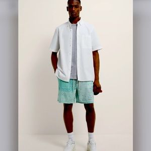 PAISLEY PRINT SHORTS